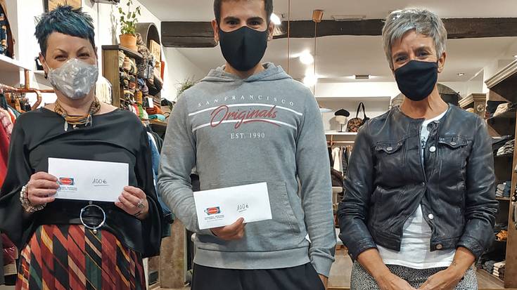Stock Kale Azokan zozketatutako 100 euroko erosketa bonoak irabazi dituzte hiru herritarrek