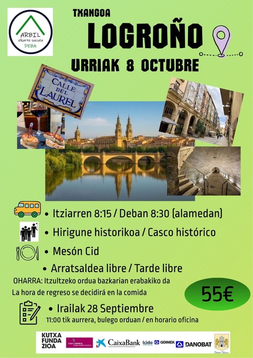 Logroñora irteera
