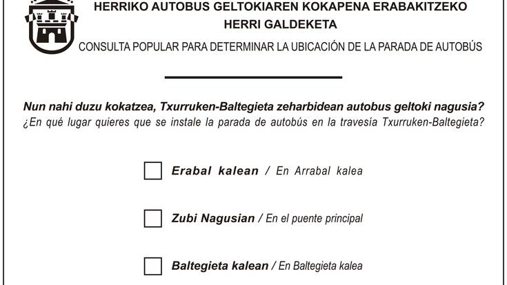 3.298 soraluzetarrek dute eskubidea herri-galdeketan botoa emateko
