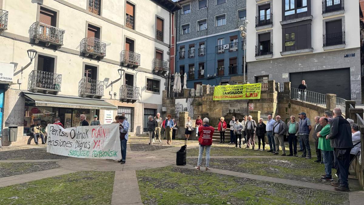Salatu zuten El Diario Vascok "kanpaina sistematikoa" egiten duela pentsiodunen kontra