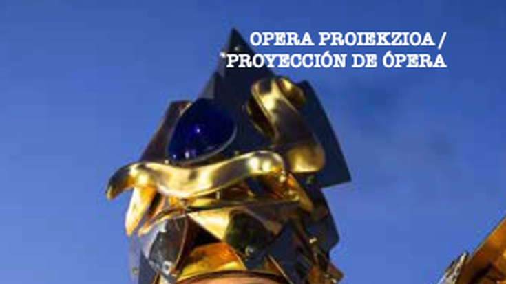 "Nabucco" opera proiekzioa