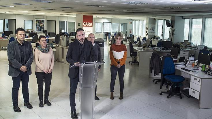 GARA eta lan-taldearekin elkartasuna