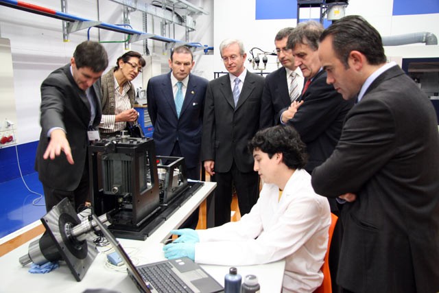 Ideko ik4 Zentro Teknologikoko eraikuntza berria inauguratu du Ibarretxek