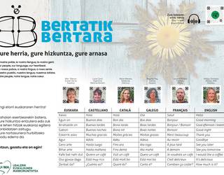 Uda honetan ere 'Bertatik bertara' kanpaina abiatu du UEMAk, bisitariei eta zerbitzu sektoreko eragileei euskararen garrantzia ikusarazteko