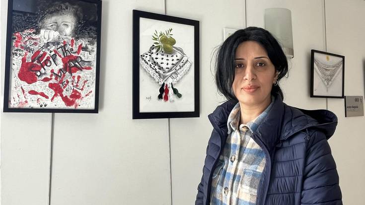 Rouhaifa Kassem artista palestinarraren erakusketa ipiniko dute sotoan