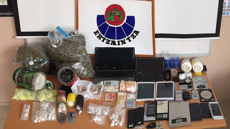 Elgoibarko bikote bat espetxeratu dute droga trafikoagatik