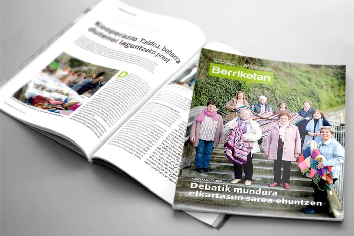 Martxoko ‘Berriketan’ aldizkariaren edizio digitala irakurgai