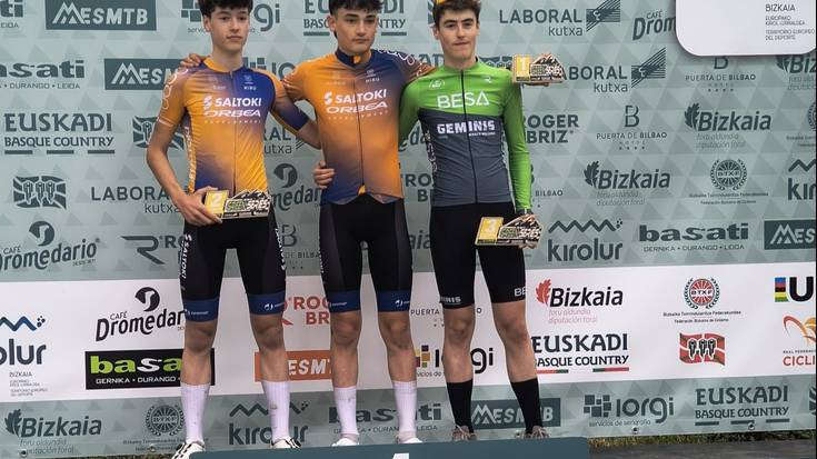 Besa-Geminis taldeko Danel Garaizabalek hirugarren egin du Ispasterren, Green Series zirkuituko lasterketan