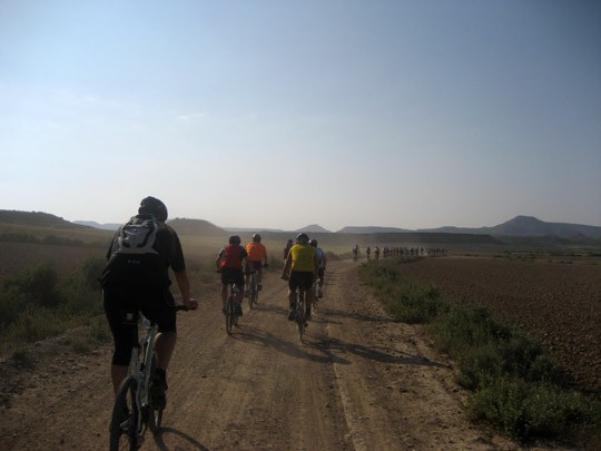 20 elgoibartar Extreme-Bardenas mendi bizikleta proban