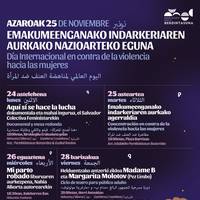 Emakumeenganako indarkeriaren aurkako nazioarteko eguna