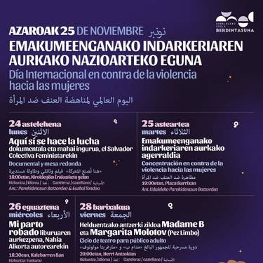 Emakumeenganako indarkeriaren aurkako nazioarteko eguna