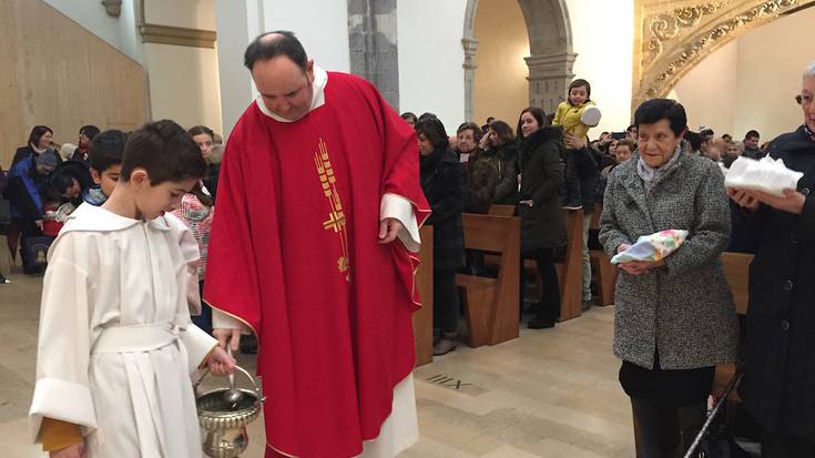 San Blas egunean, "bizitzaren eta zaintzaren aldeko apustua"