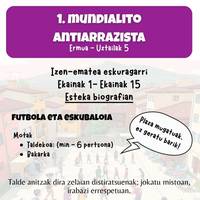 I. Mundialito Antiarrazista