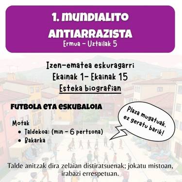 I. Mundialito Antiarrazista