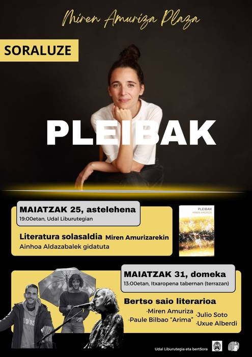 Bertso Saio literarioa: "Pleibak"