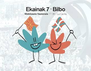 "Bandera trapu bat da haizerik ez badabil"; ekainaren 7an Bilbon gu haizea izango gara