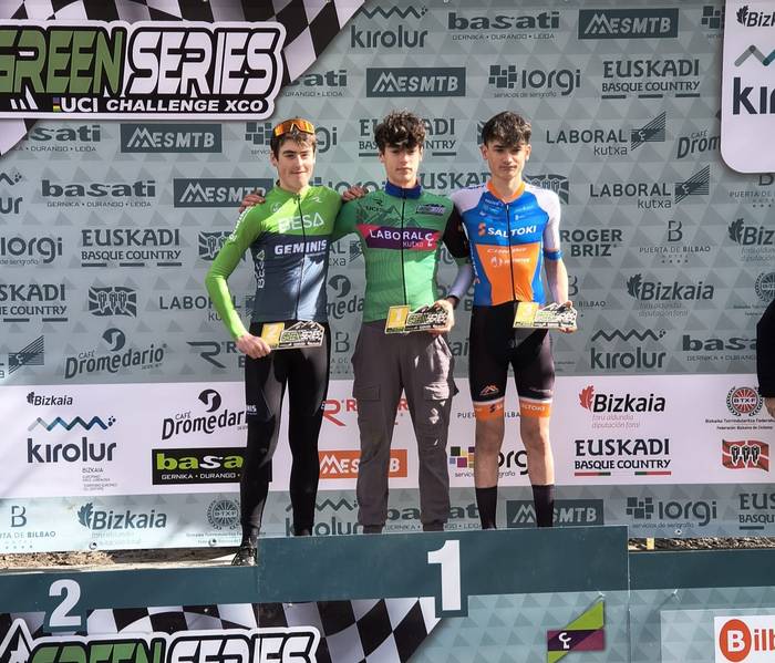 Besa-Geminis taldeko Danel Garaizabalek bigarren egin du Green Series zirkuituko lehenengo proban