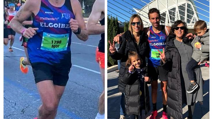 Maratoian duen marka ondu du Igor Torresek Valentziako maratoian