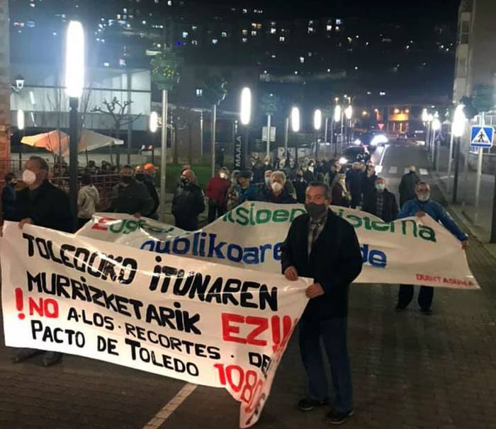 "Pentsio publiko duinak eta bidezkoak" eskatzeko manifestazioa egingo dute zapatuan Elgoibarren