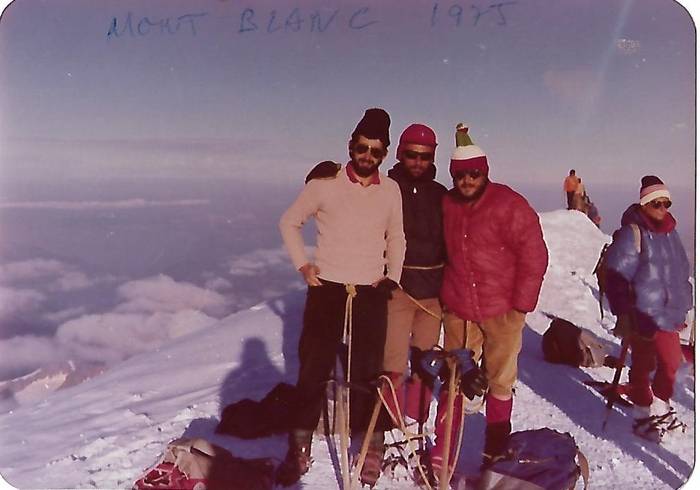 Andoni Areitioaurtena, Mont Blanc (Frantzia-Italia), 1975