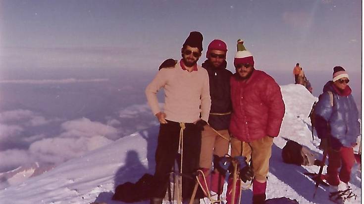 Andoni Areitioaurtena, Mont Blanc (Frantzia-Italia), 1975