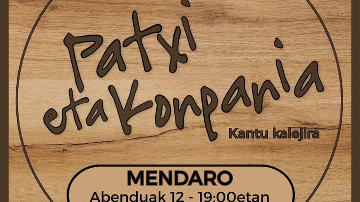 Patxi eta konpainiaren kantu kalejira