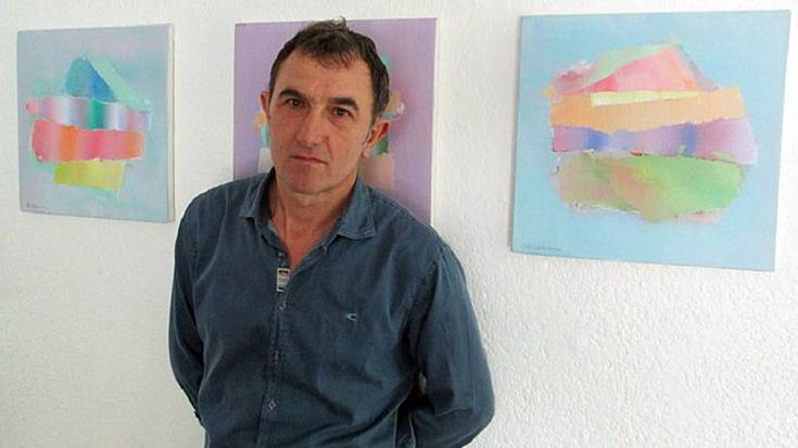 Zapatuan Azpeitin zabalduko duten Zelai Luze Arte Azokan parte hartuko du Aitor Etxeberria margolari mendaroarrak