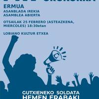 M17: Asanblada irekia