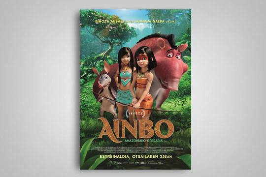 Aire libreko zinea: 'Ainbo, Amazoniako gerraria'