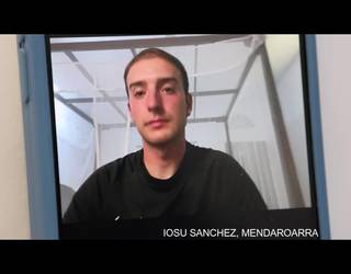 Sri Lankan lau egunez inkomunitatuta egon den Iosu Sanchez mendaroarraren testigantza