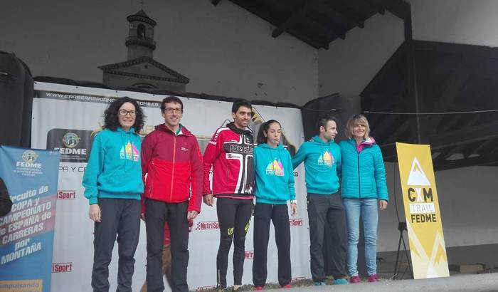 Ainhoa Lendinez hirugarren Arredondon, kilometro bertikalen Espainiako Kopako lehen proban