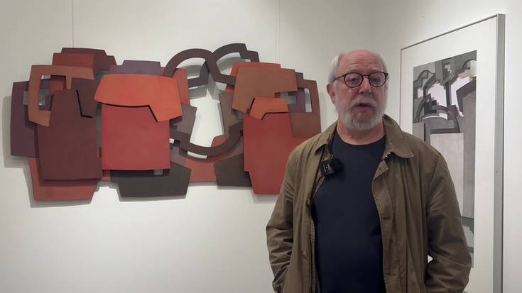 Euskal eskulturaren belaunaldiko azkenengoetariko artista entzutetsu Iñigo Arregiren obra ikusgai dago Oreka Arten