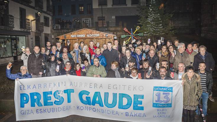 Mosaiko argitsua, euskal presoen aldeko mobilizazio handirako gonbita eginez