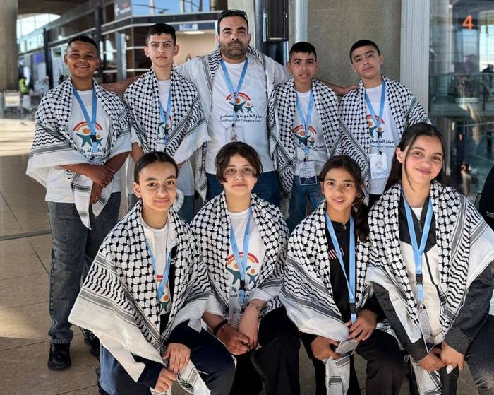Zortzi gazte errefuxiatu palestinarrek Ermua bisitatuko dute gaur, Palestina Egunean