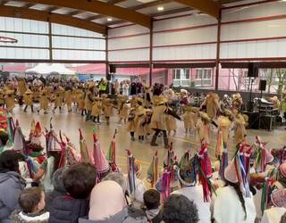 Giro ederra Soraluzeko ume eta gaztetxoen Euskal Aratusteetako jaialdian