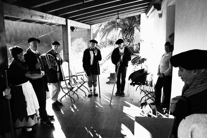 Elgoibarko Izarrakoen santa eskea