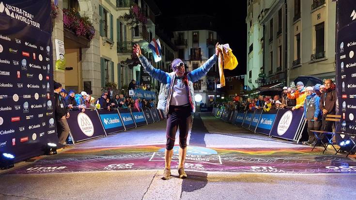 Maite Maiora, bigarren Mont Blanceko 101 kilometroko ultra trailean
