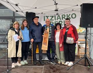 Itziarko Periak gorazarre egin die ekimena lehen aldiz sustatu zutenei