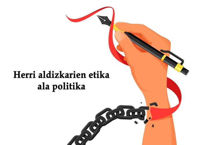 Herri aldizkarien etika ala politika