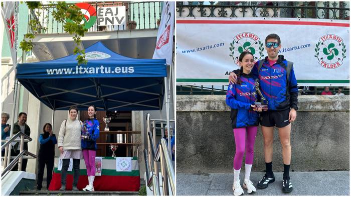 Oihane Agirrebeña txapeldunorde Algortan jokatu duten Itxartu krosean