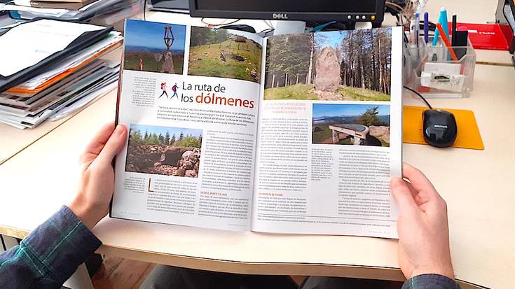 Dolmenen Ibilbidea lau haizetara