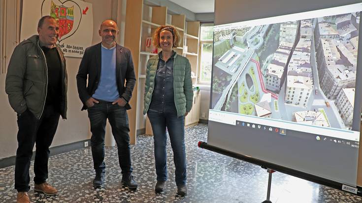 Urazandi auzorako irisgarritasun plan proposamena aurkeztu du EHBilduk