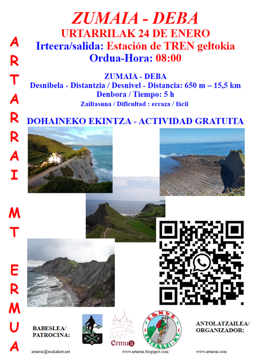 Zumaia-Deba ibilbidea