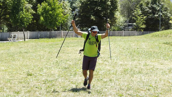 Gorka Tornos txapeldun Oinez eta Hegan parapente txapelketan