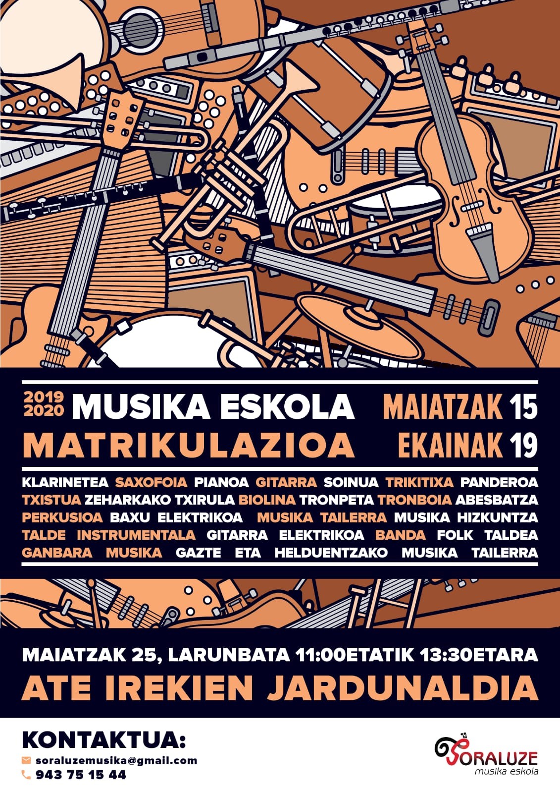 Ate irekiak Musika Eskola barrutik ezagutzeko
