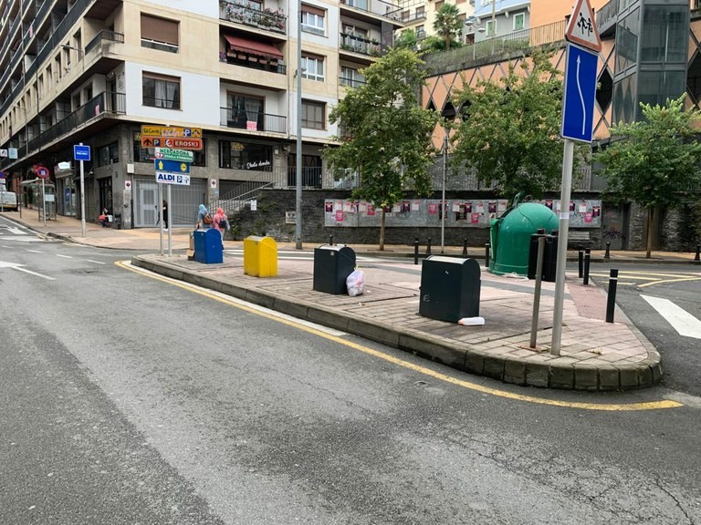 Astelehenean hasiko da Mankomunitatea lurpeko 52 edukiontzi lurrazalekoengatik ordezkatzen