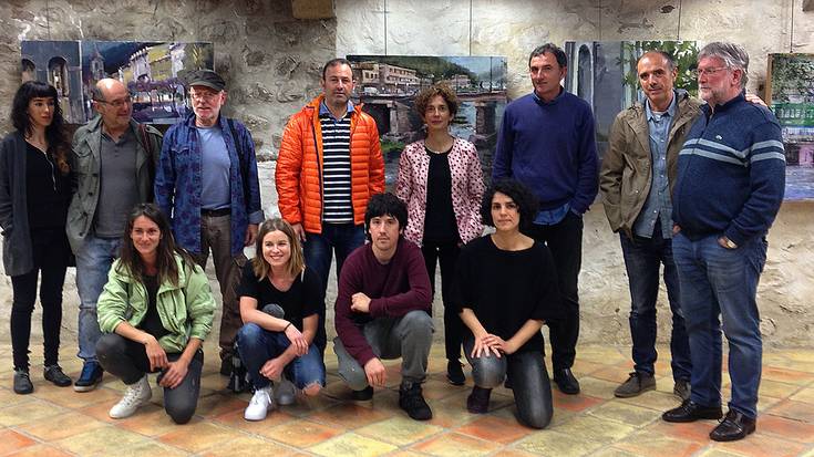 Jorge Lopez gasteiztarrak irabazi du Elgoibarko Kaleko Margo Lehiaketa