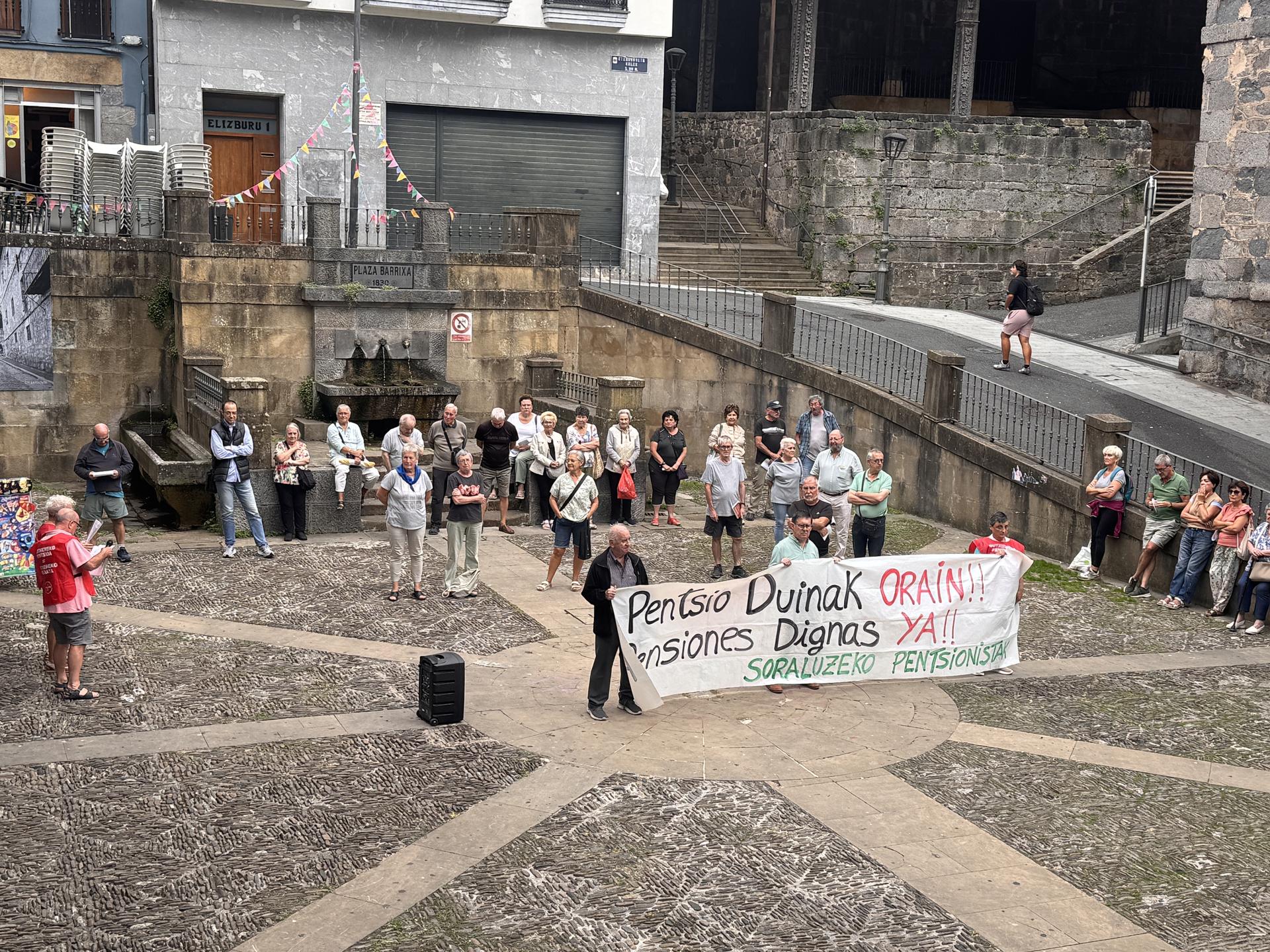 Erretiro aurreratuaren despenalizazioa, iraultza fiskalarekiko kritikak eta Madrilgo manifestazioa hizpide