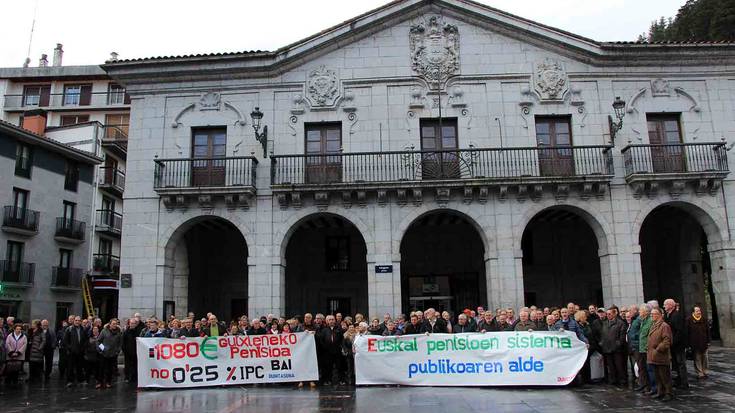 Elgoibarko erretiratu eta pentsiodunek protesta egingo dute martxoaren 15ean