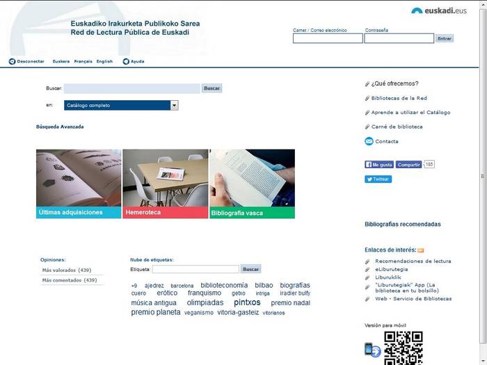 Online katalogoa erabiltzen ikasteko tailerra antolatu du Udal Liburutegiak bihar, martitzena, urriak 7